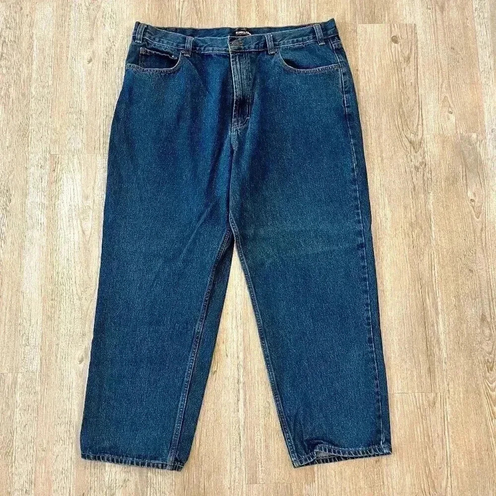 Mens Kirkland Signature Dark Wash Jeans - 42x30
